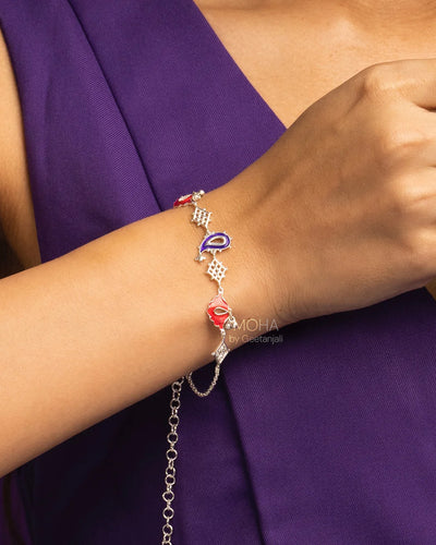 Phulpatti Silver Bracelet/Anklet By Moha