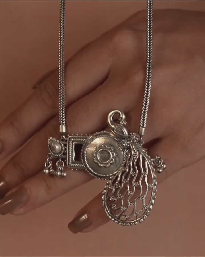 Futari Silver Necklace by MOHA