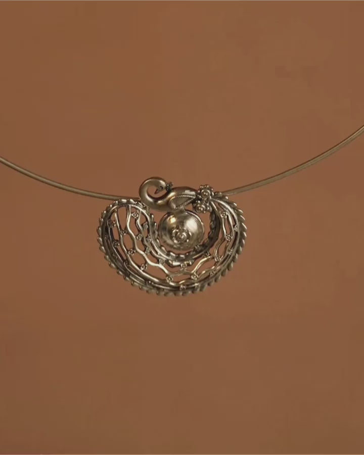 Kalapi Silver Necklace by MOHA