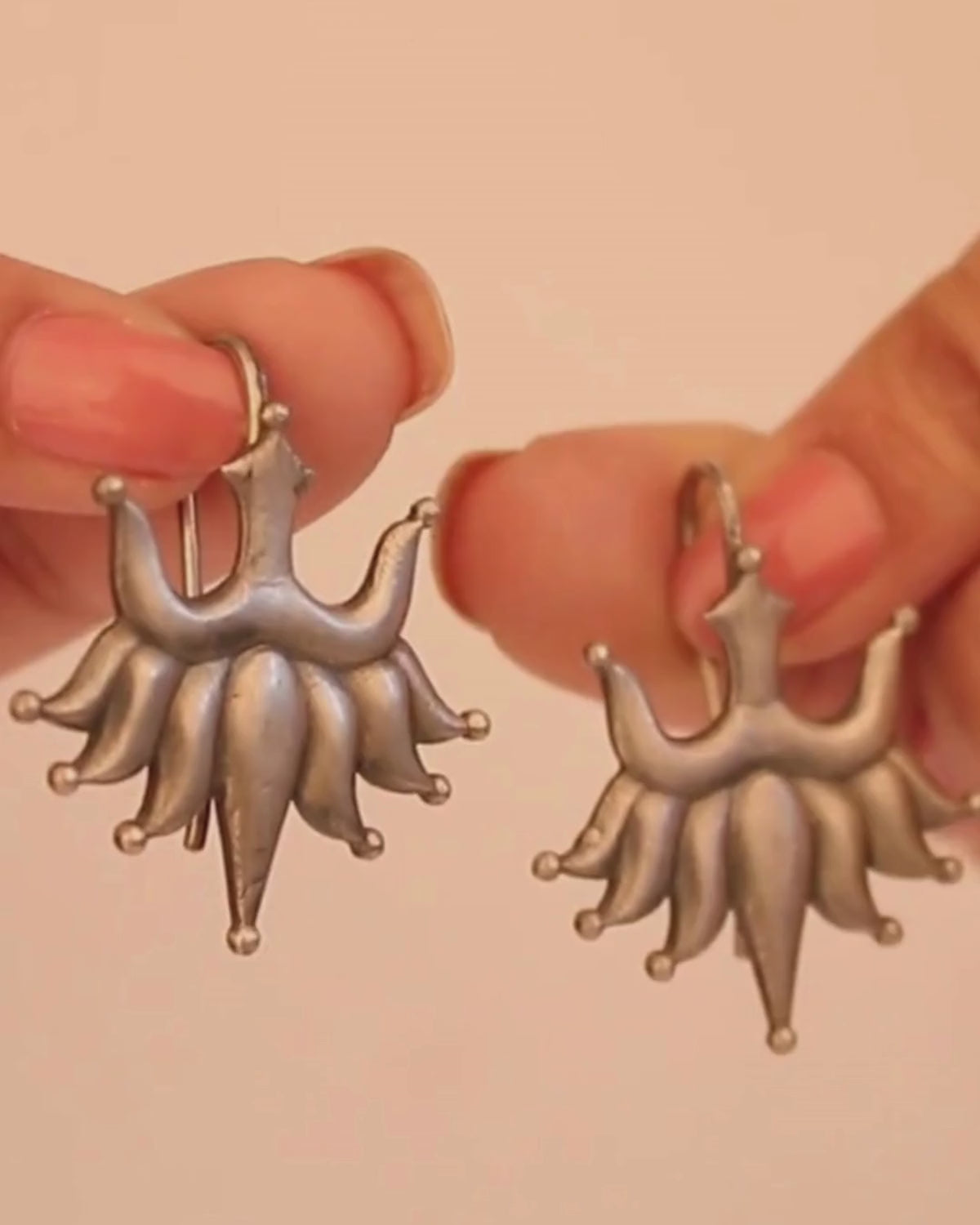 Urja Silver Earrings by MOHA