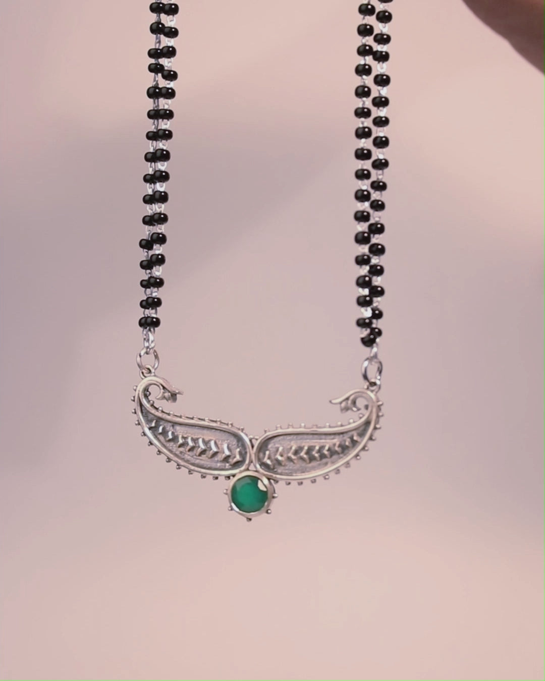 Nitya Silver Mangalsutra by MOHA
