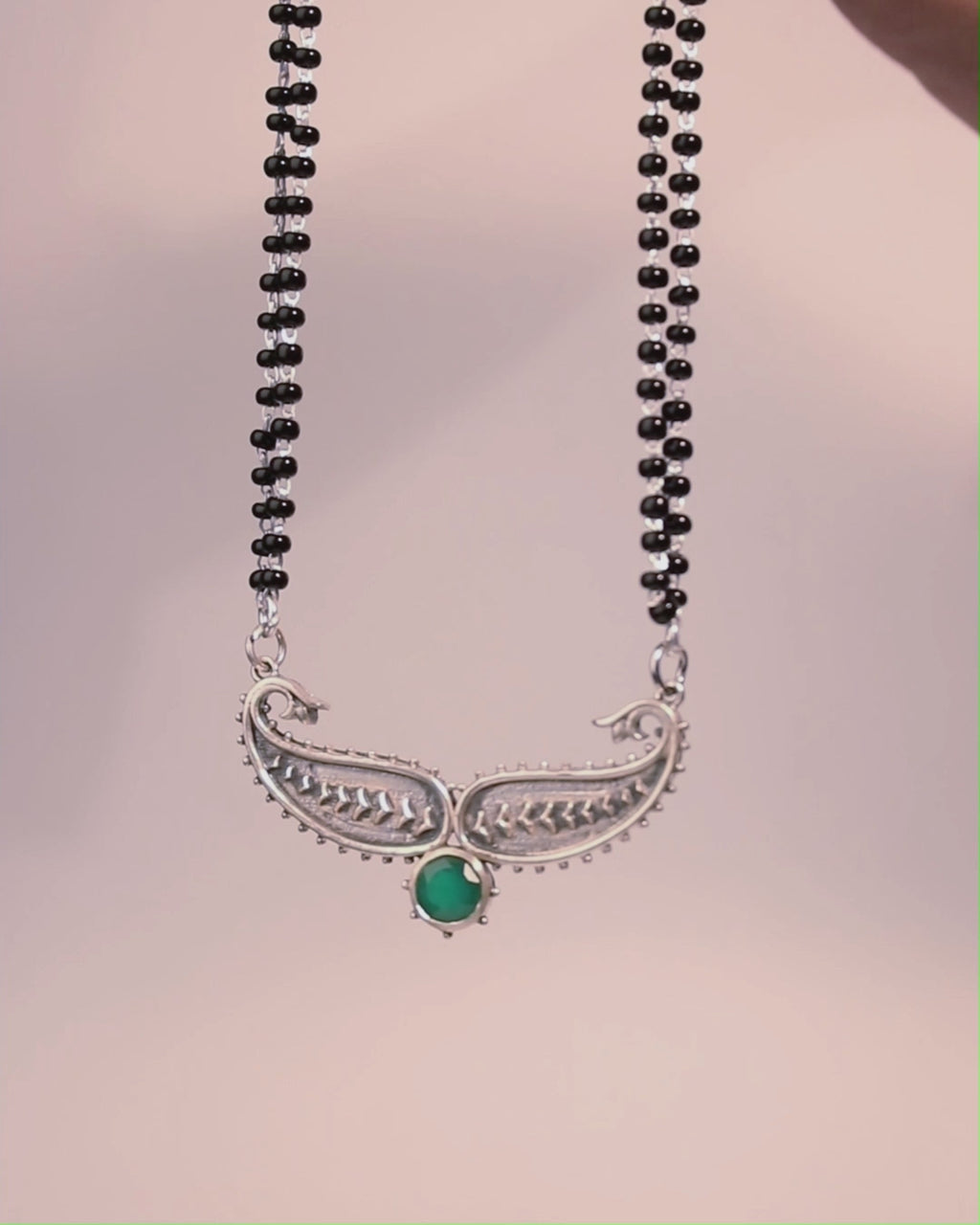 Nitya Silver Mangalsutra by MOHA