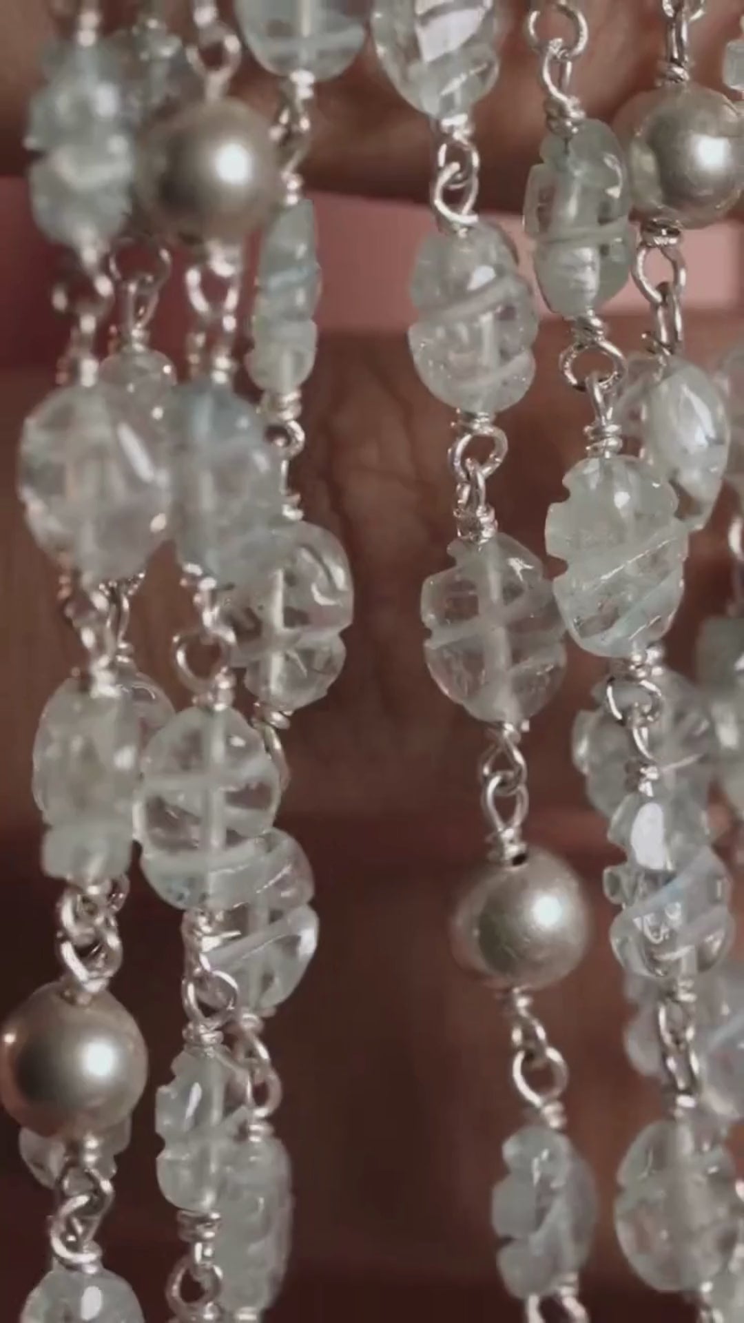 Shankh Chakra Silver Necklace by MOHA