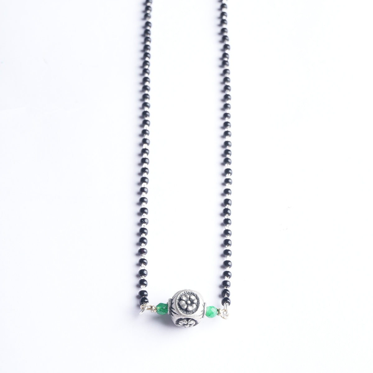 riva silver mangalsutra by moha