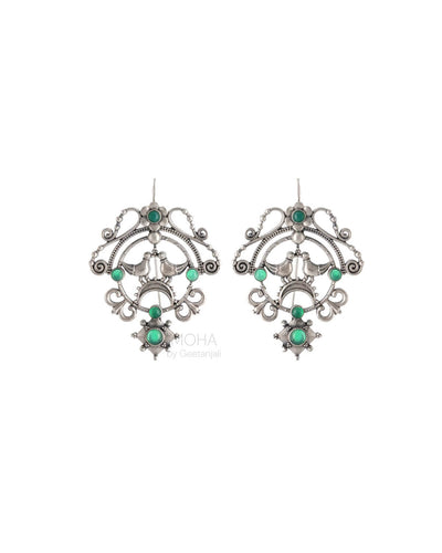 Sarika Silver Earrings By Moha