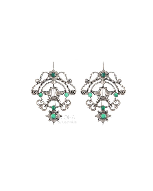 Sarika Silver Earrings By Moha