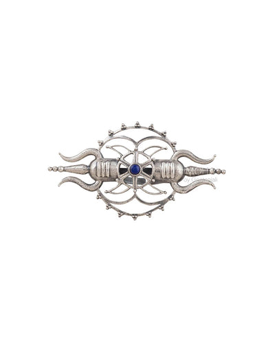Shivapriya Silver Finger Ring by MOHA