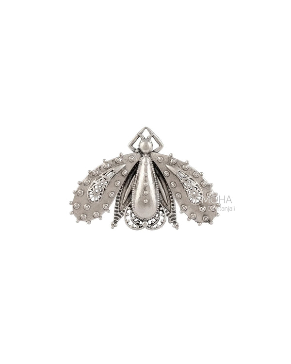Titli Silver Finger Ring Small by MOHA