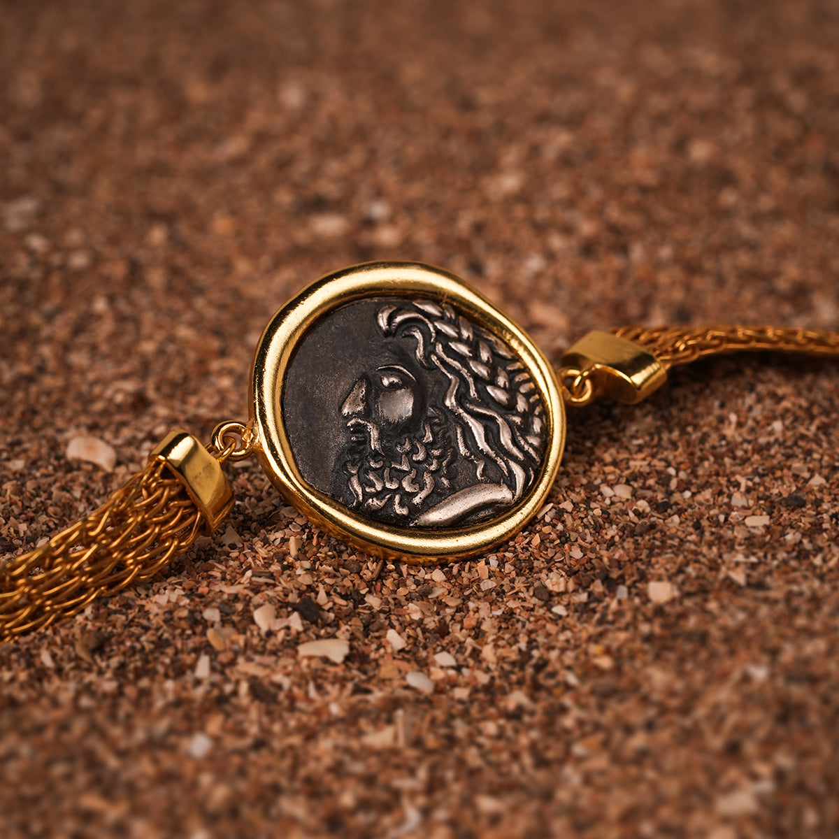 zeus silver bracelet by moha