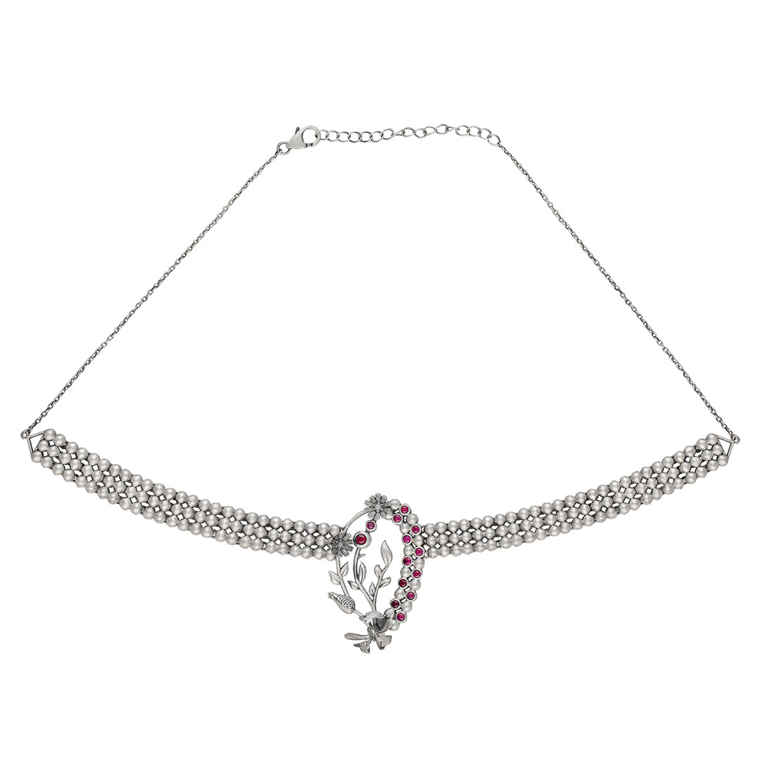 William Morris - Compton Silver Choker by Moha