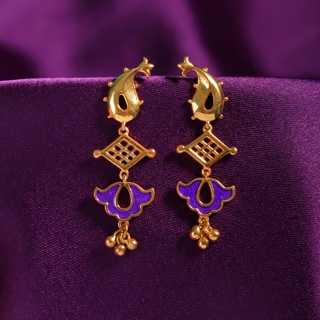 Gold Earrings Online Shopping for Women at Low Prices