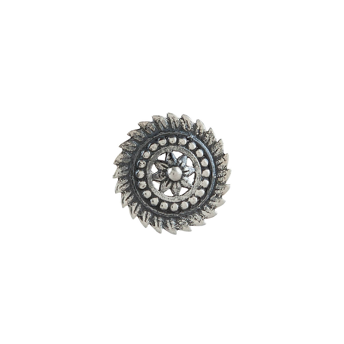 Arya Nose Pin | Buy Silver Arya Nose Pin Jewellery Online