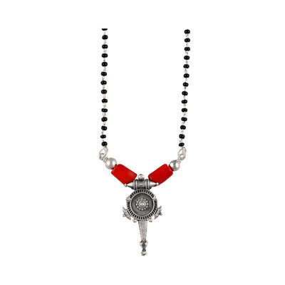 Hingora Silver Mangalsutra by MOHA