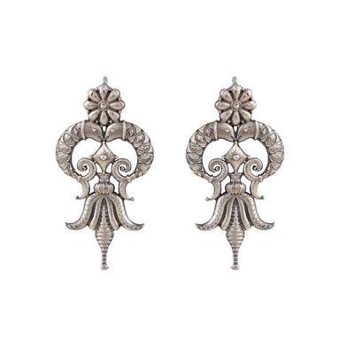 Isha Silver Earrings