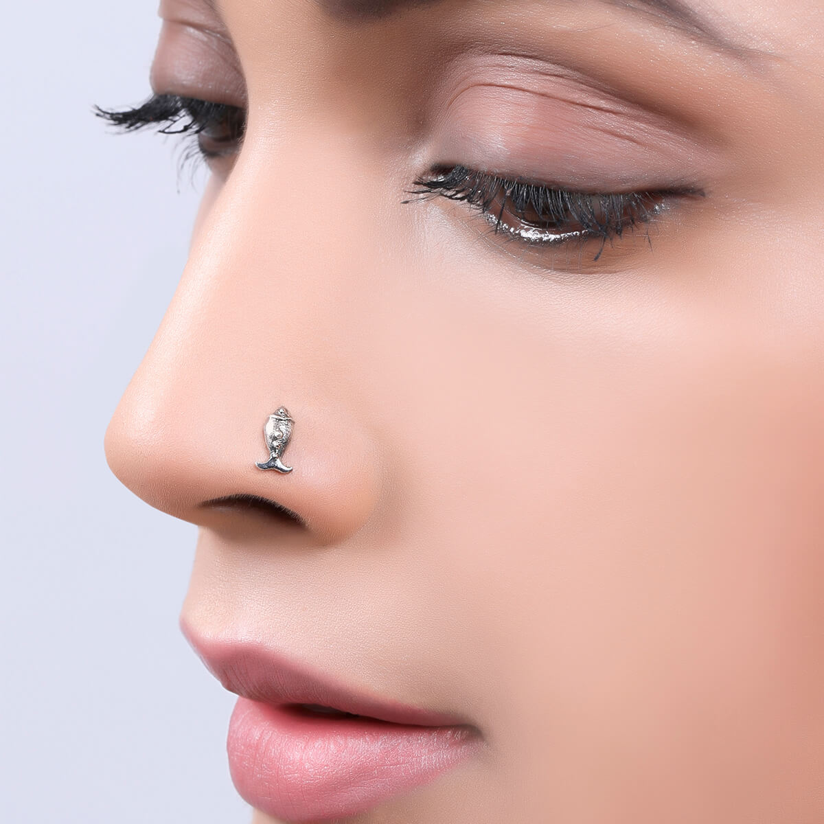 Septum Silver Nose Ring – SILBERUH