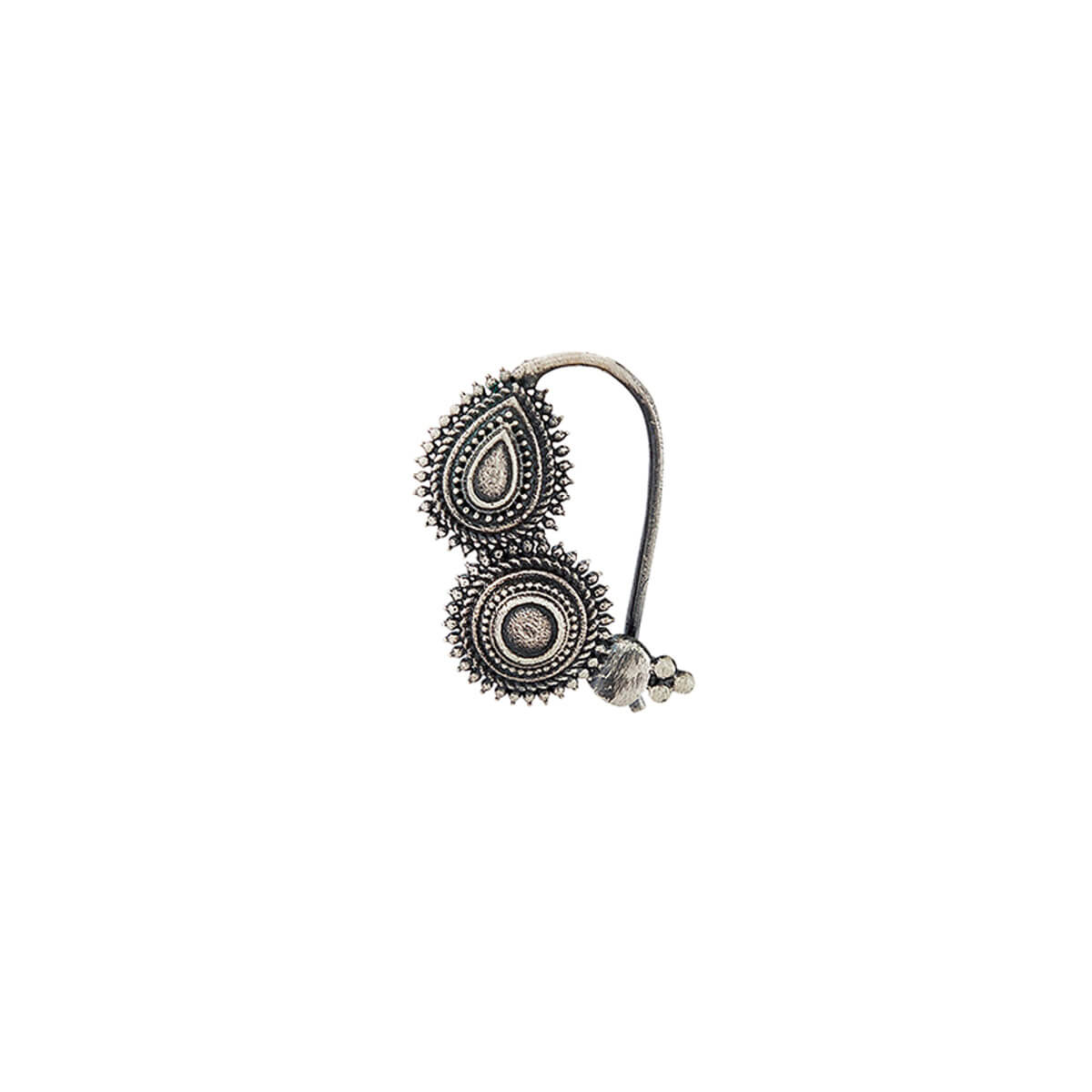 peshwa silver nath pierced right by moha