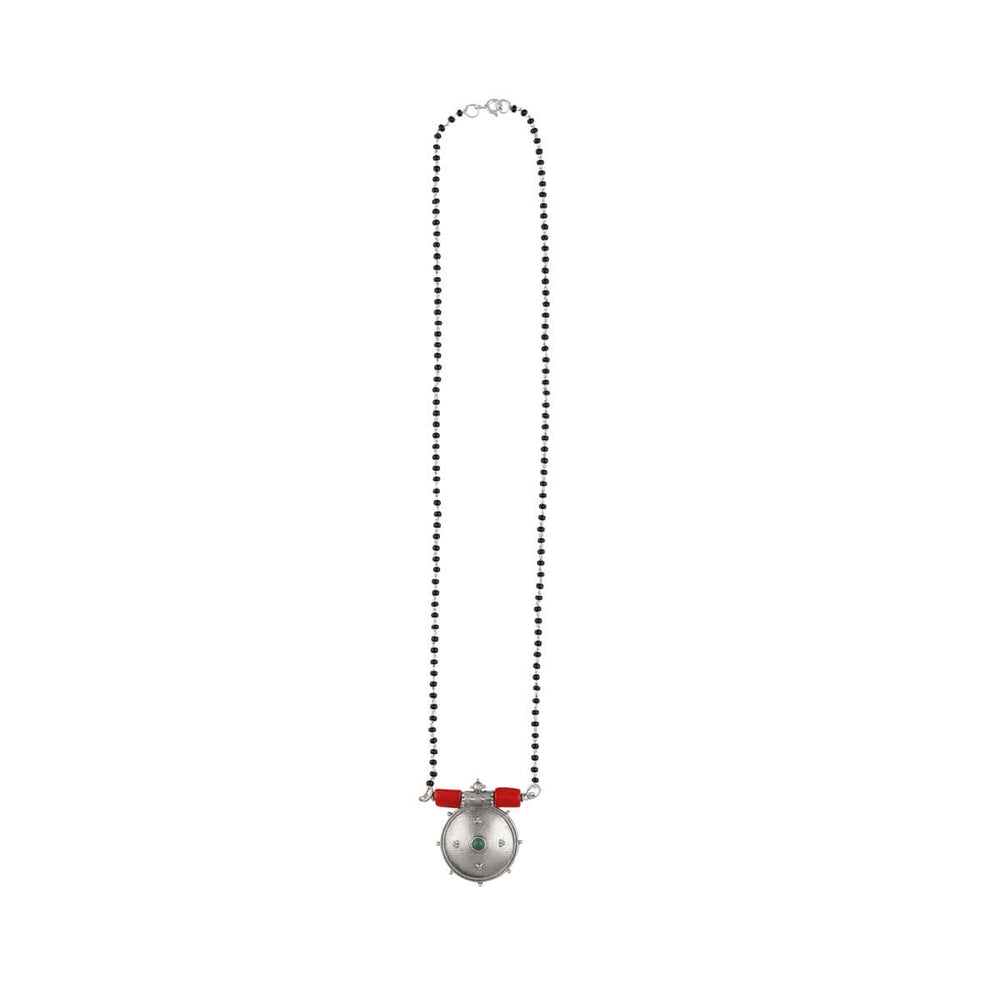 puthali silver mangalsutra by moha
