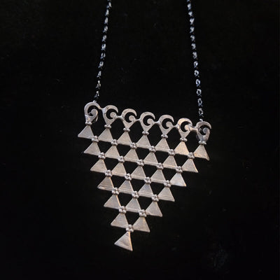 Saraswati Silver Mangalsutra - (Big) by MOHA