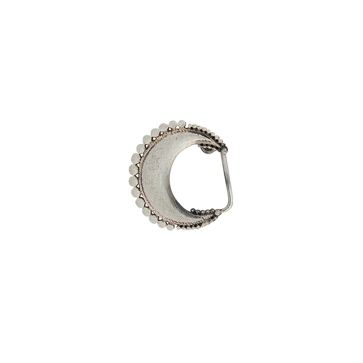 tara silver nath clip on right by moha
