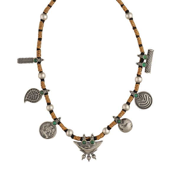 Uroo Silver Necklace