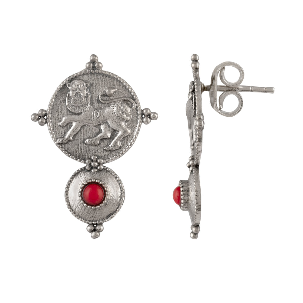 kadamba silver earrings by moha
