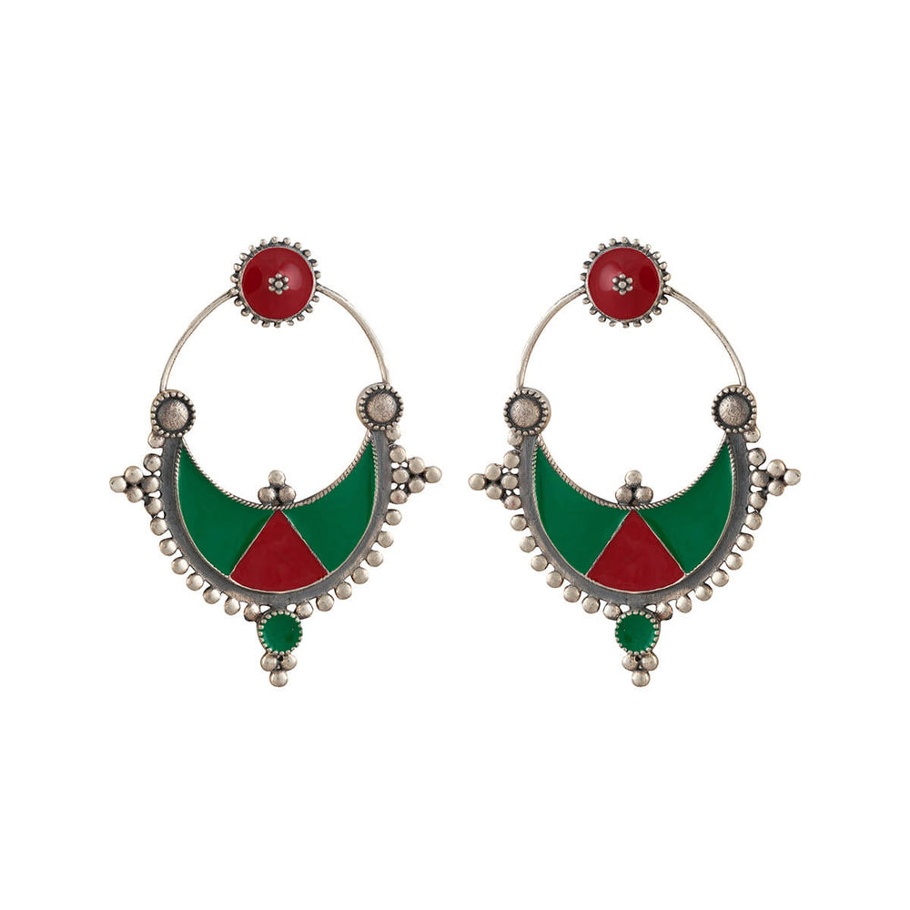 kharwa silver earrings by moha