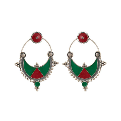 Kharwa Silver Stud Earrings