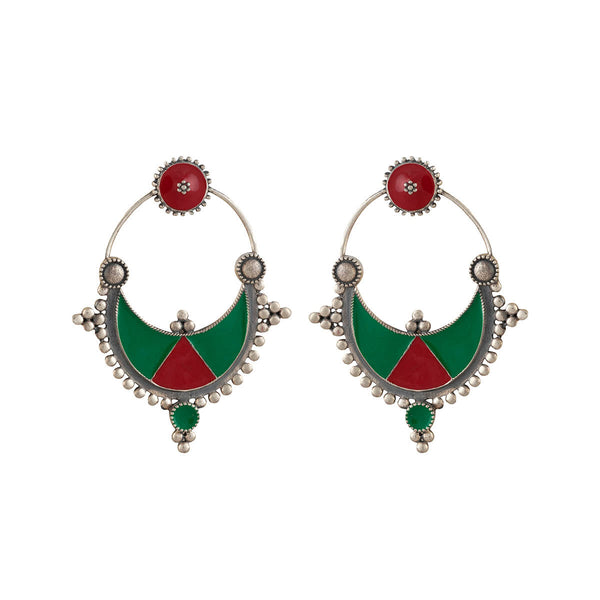 Kharwa Silver Stud Earrings