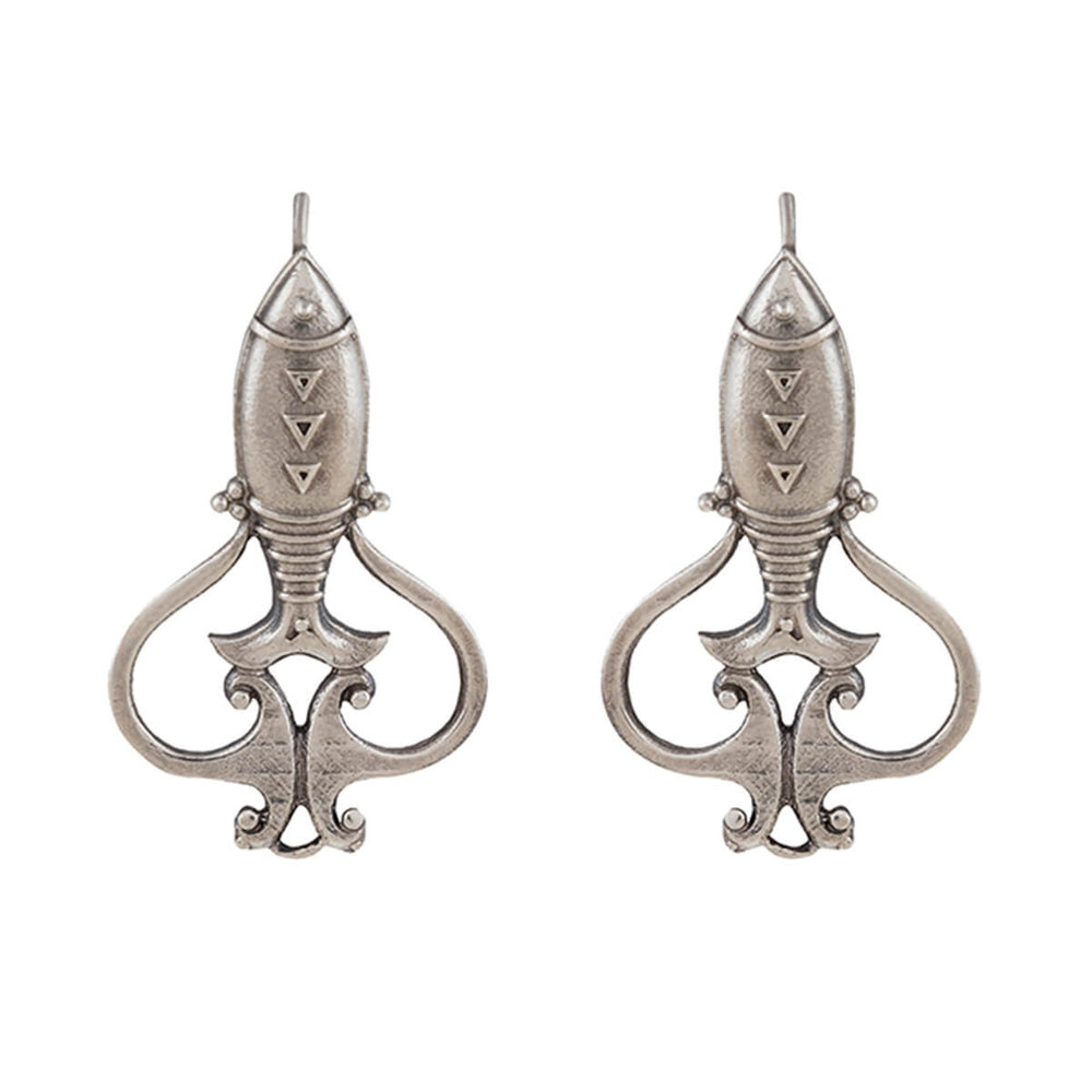 mahir silver earrings by moha