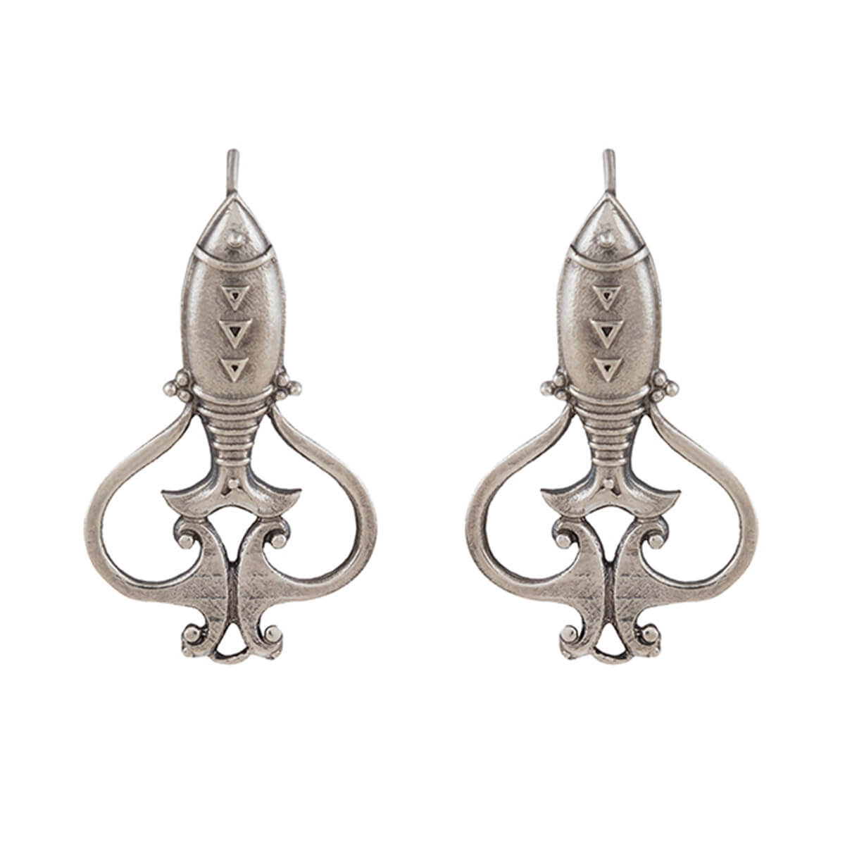 mahir silver earrings by moha