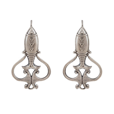 Mahir Silver Earrings