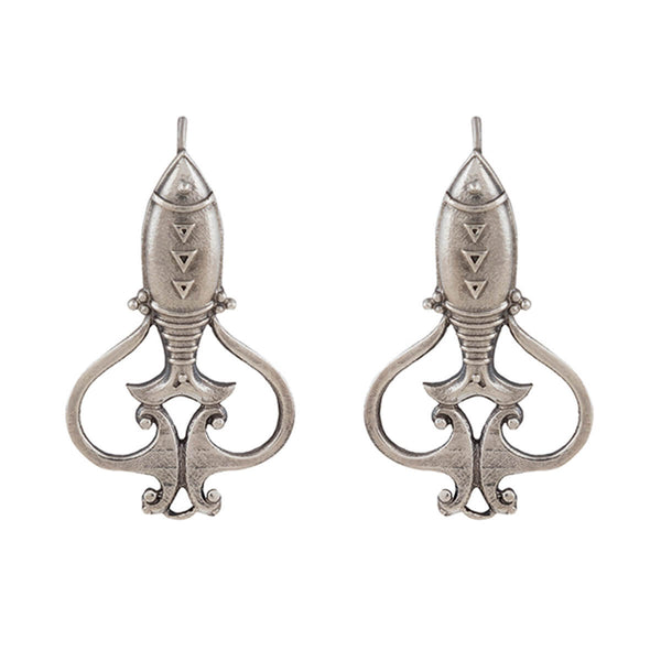 Mahir Silver Earrings