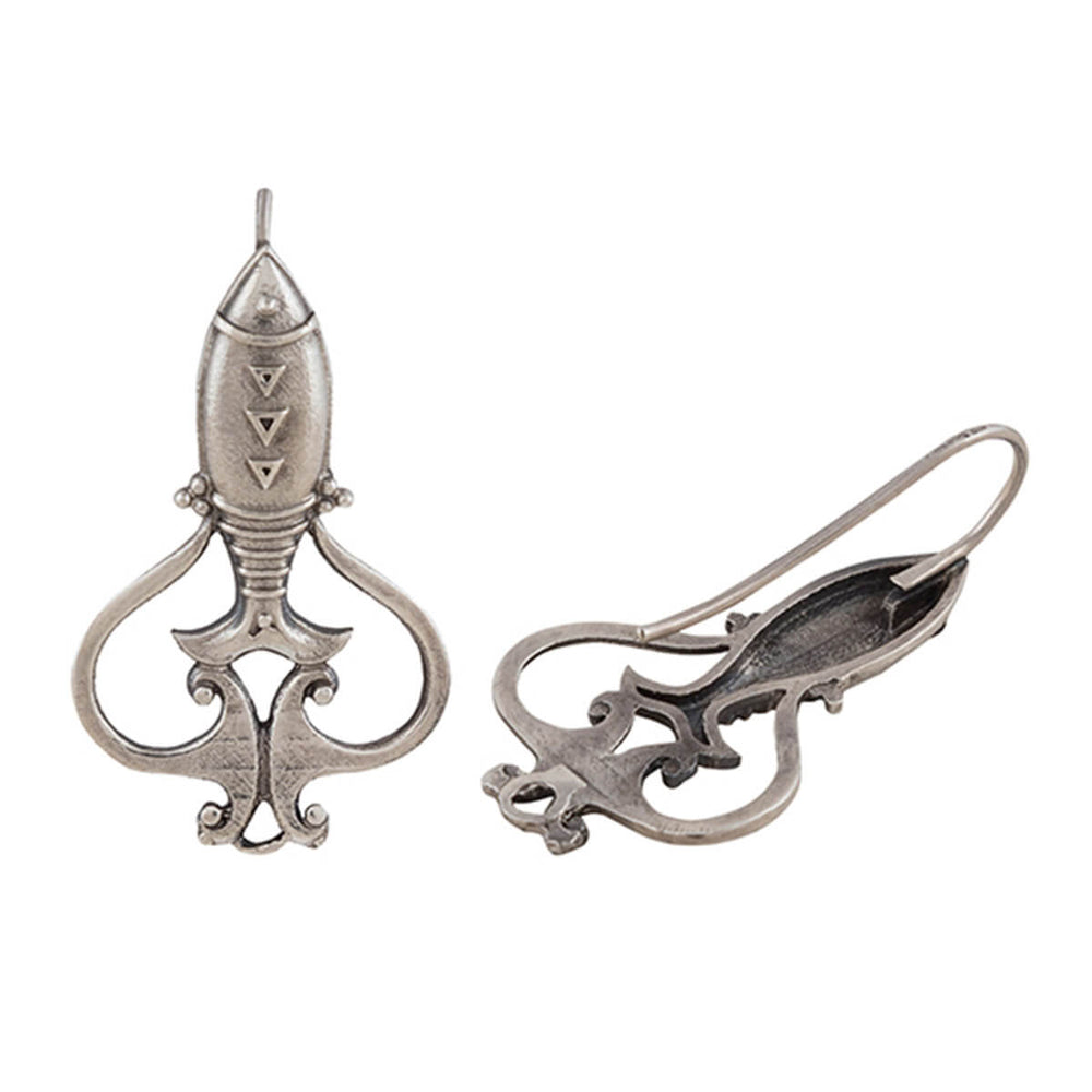 mahir silver earrings by moha