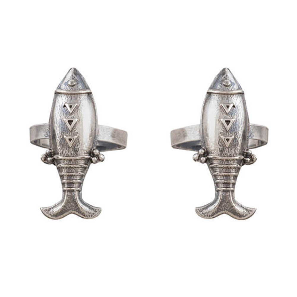 mahir silver toe rings by moha