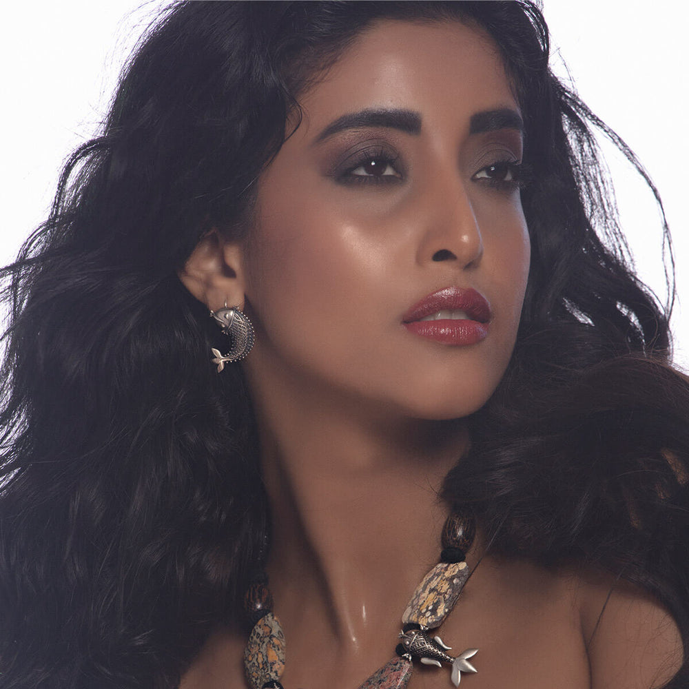 masoli silver dangle earrings by moha