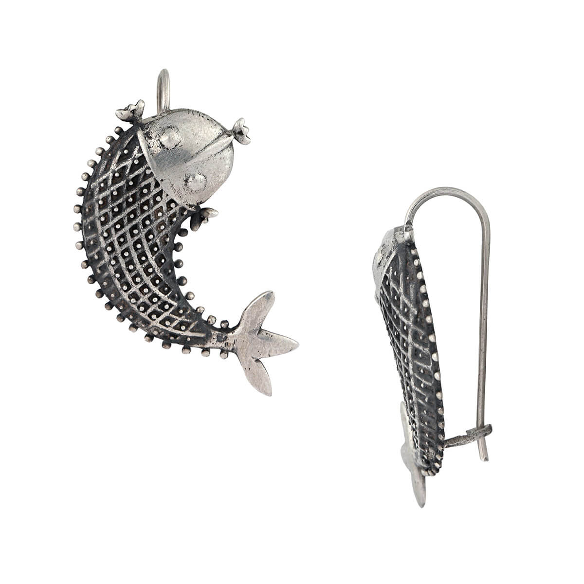 masoli silver dangle earrings by moha