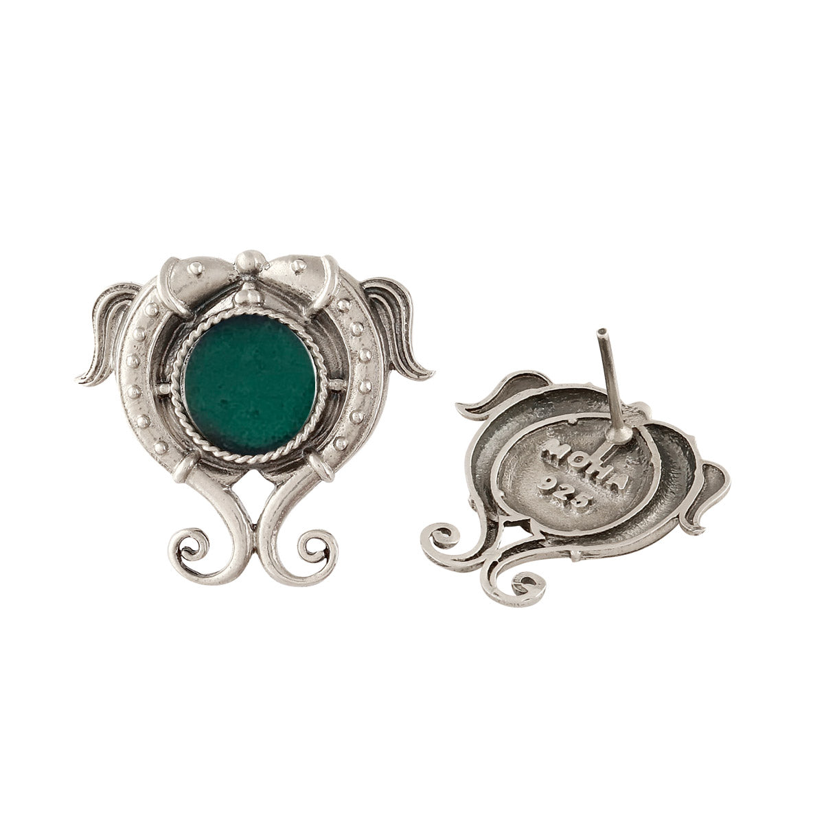 matsya silver earrings by moha