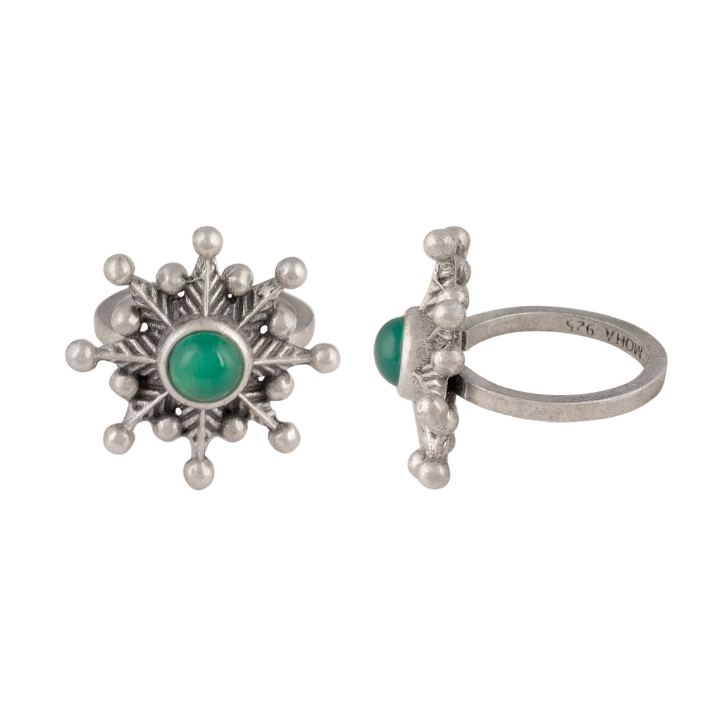 mihir silver toe ring by moha