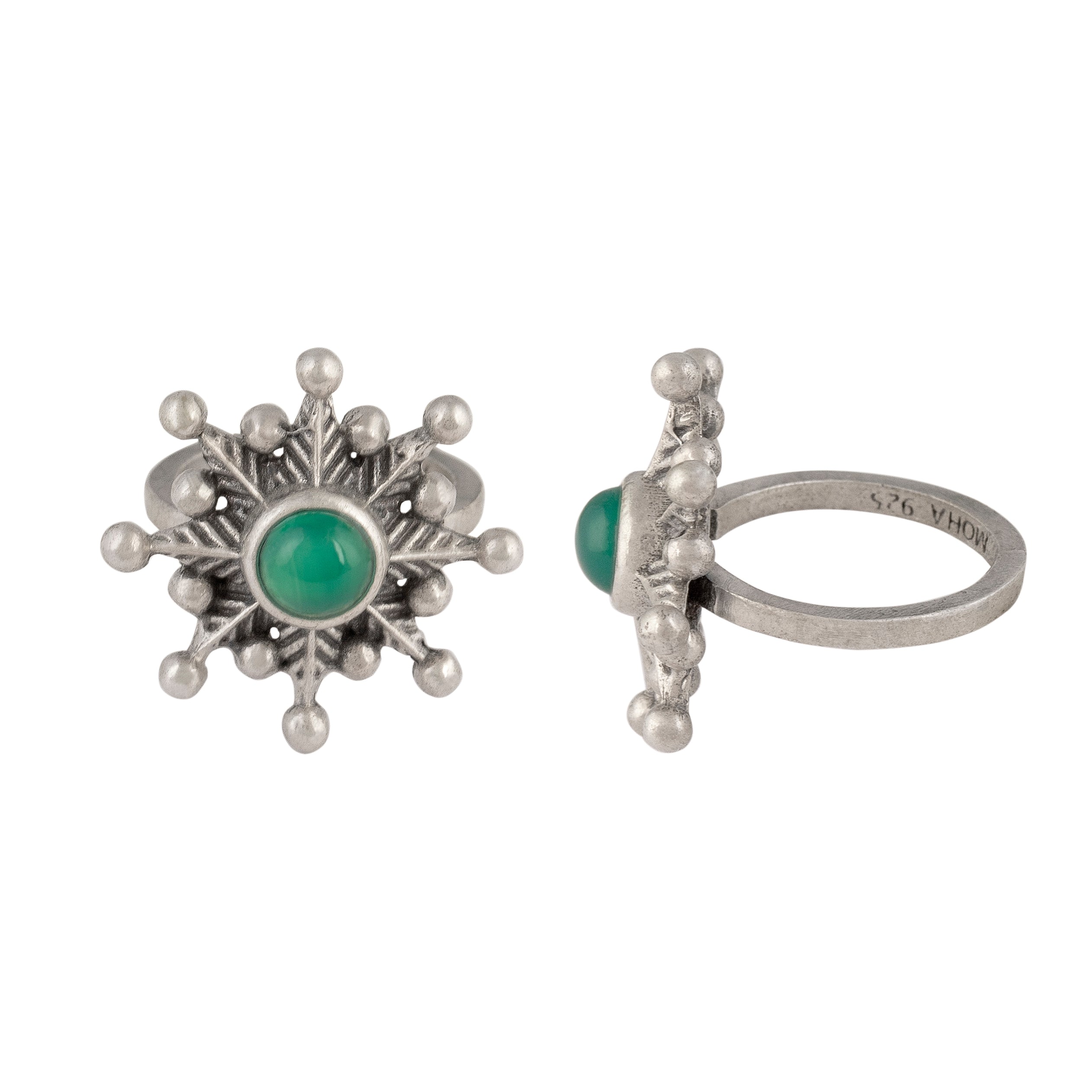 mihir silver toe ring by moha