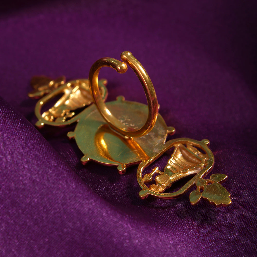 radhe shyam silver finger ring by moha