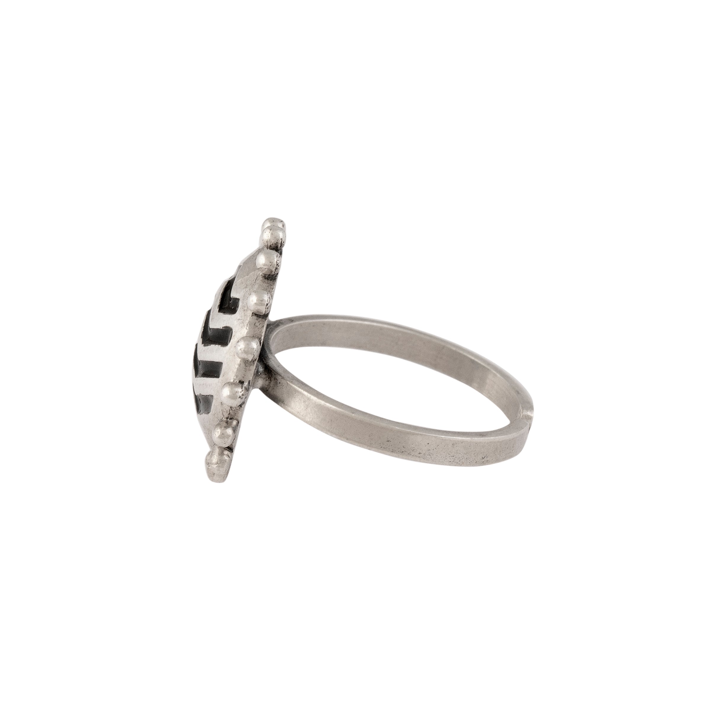ravi silver thumb ring
