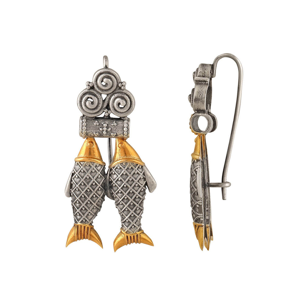 seranya silver earrings by moha