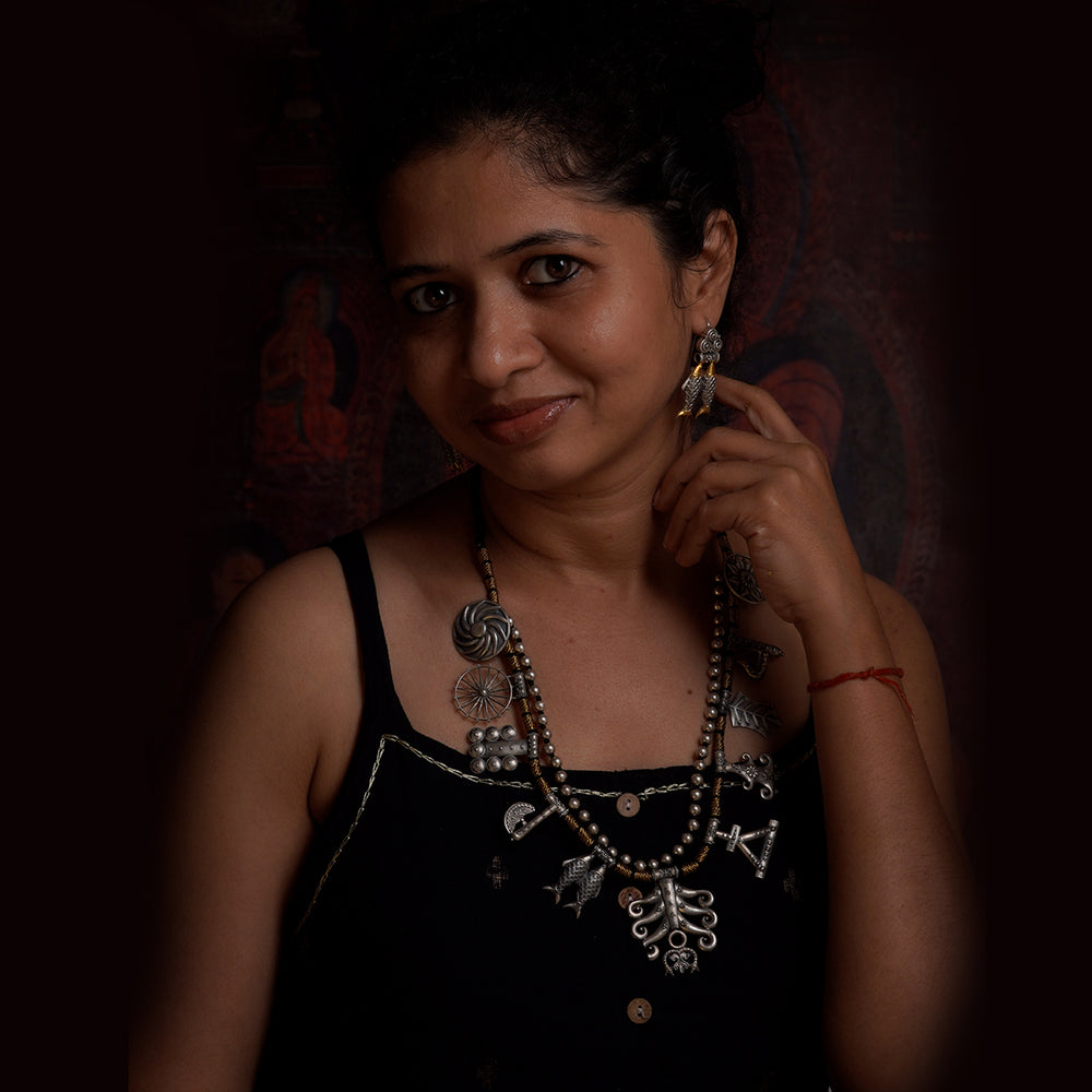 seranya silver earrings by moha