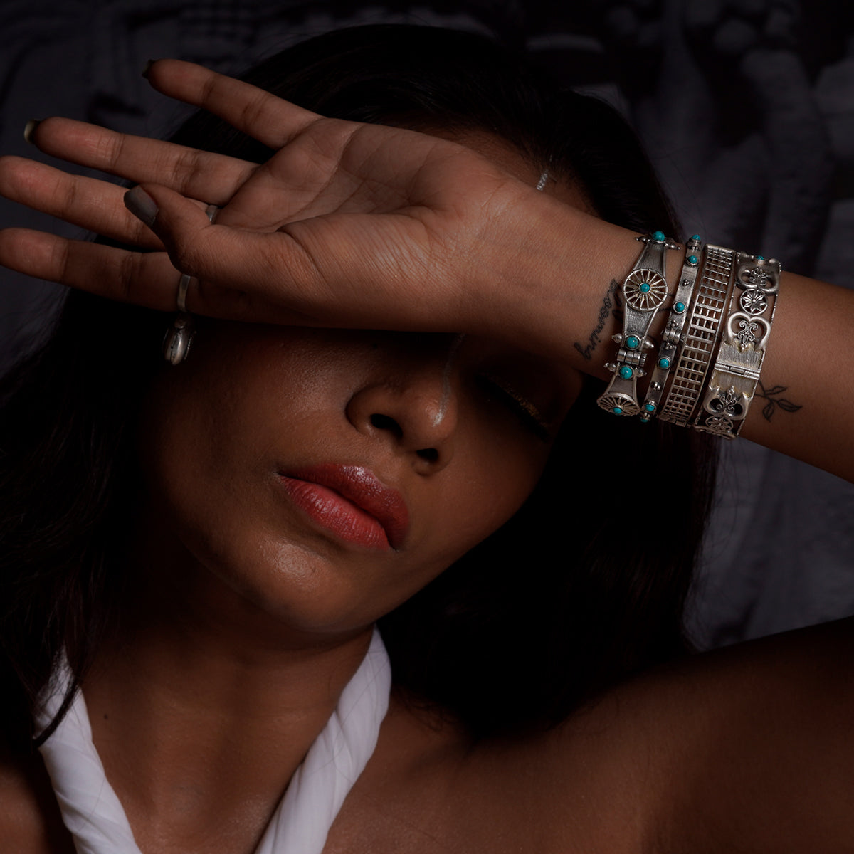 shubha valaya silver bangle by moha