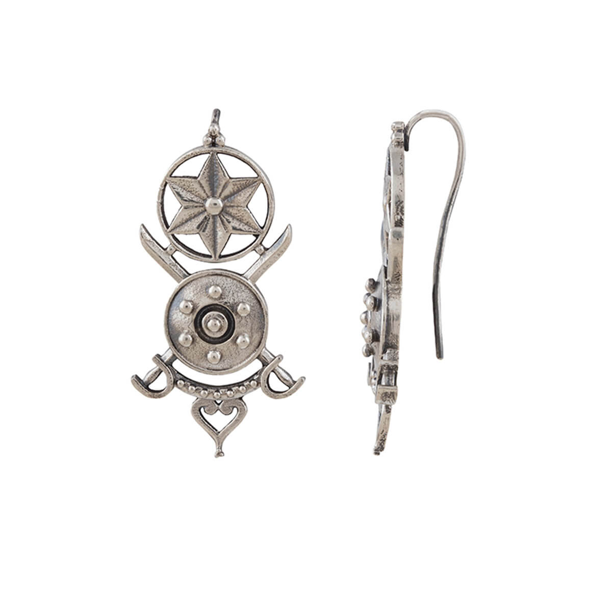 tarak silver earrings by moha